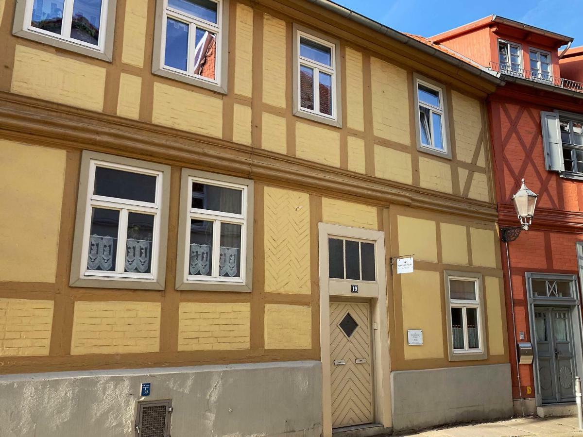 Ferienwohnung Im Damm Quedlinburg Exterior foto